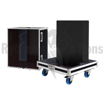 Flight-case 2 enceintes M4 D&B-1